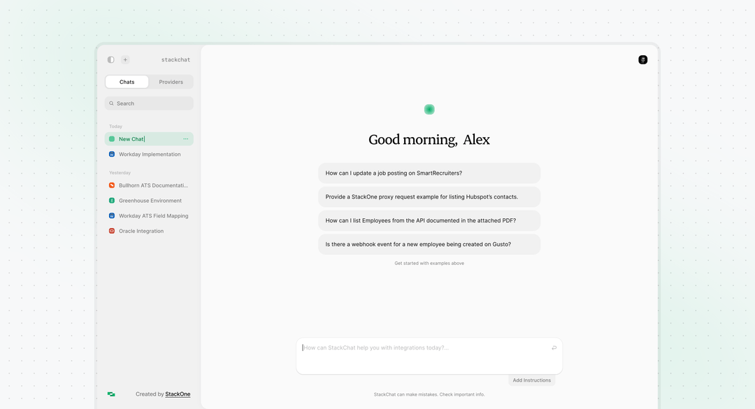 StackChat: The most advanced API Assistant for Integration Developers