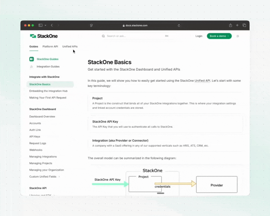 New Documentation UI